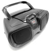 Proscan - BoomBox/CD Player with Bluetooth, AM/FM Radio and AUX Input, Black - - Mounts For Less