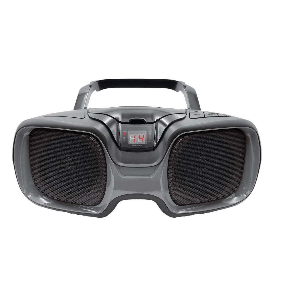 Proscan - BoomBox/CD Player with Bluetooth, AM/FM Radio and AUX Input, Black - - Mounts For Less