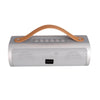 Proscan - Portable Bluetooth Speaker with Leather Carrying Strap, Silver - - Mounts For Less