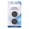 Purevolt CR2032 Lithium Battery - Pack Of 2 - - Mounts For Less