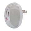 RCA RNL446 LED Automatic Night Light with 2 USB Port White - - Mounts For Less