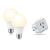 RCA SMK183 Wi-Fi Smart Kit 2 Dimmable Bulbs + 1 Smart Plug White - - Mounts For Less