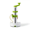 Rotato - Manual Fruit and Vegetable Peeler, Non-Slip Base, Green - - Mounts For Less