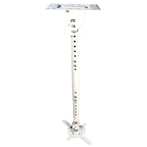 Royal Mounts Universal Projector Ceiling Mount For Projectors Up To 33Lbs White ROY7409PMW - - Mounts For Less