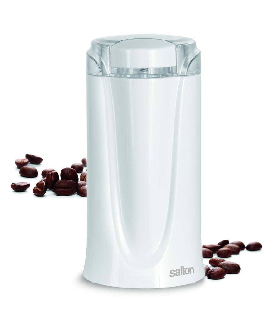 Salton CG1990WH Coffee and Spice Grinder White - - Mounts For Less