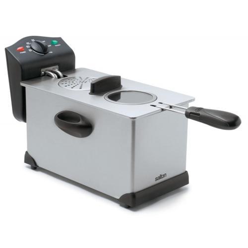 Salton DF1233 Easy Clean Deep Fryer Stainless Steel 1.3 Liters - - Mounts For Less