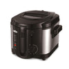 Salton DF2064 - 2L Capacity Fryer with Adjustable Temperature and Removable Lid, Stainless Steel - - Mounts For Less