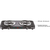 Salton - Dual Coil Portable Electric Cooktop, Temperature Control, Black - - Mounts For Less