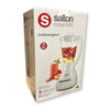 Salton Essentials 8-speed Blender with Pulse Button White - - Mounts For Less