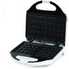 Salton Essentials - Belgian Style 2 Slice Waffle Maker, Nonstick Plates, White - - Mounts For Less