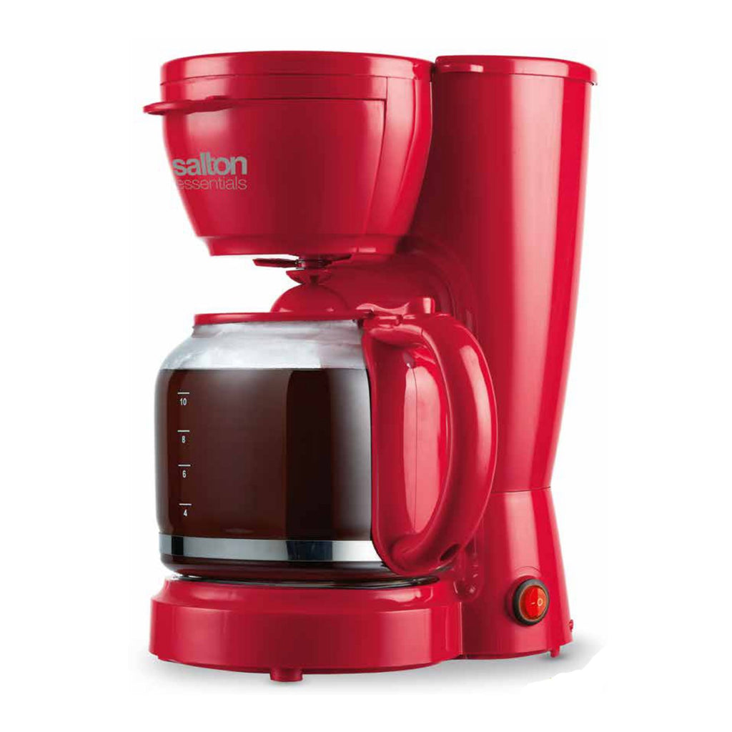Salton Essentials Coffee Maker 12 Cups 3L Red - - Mounts For Less