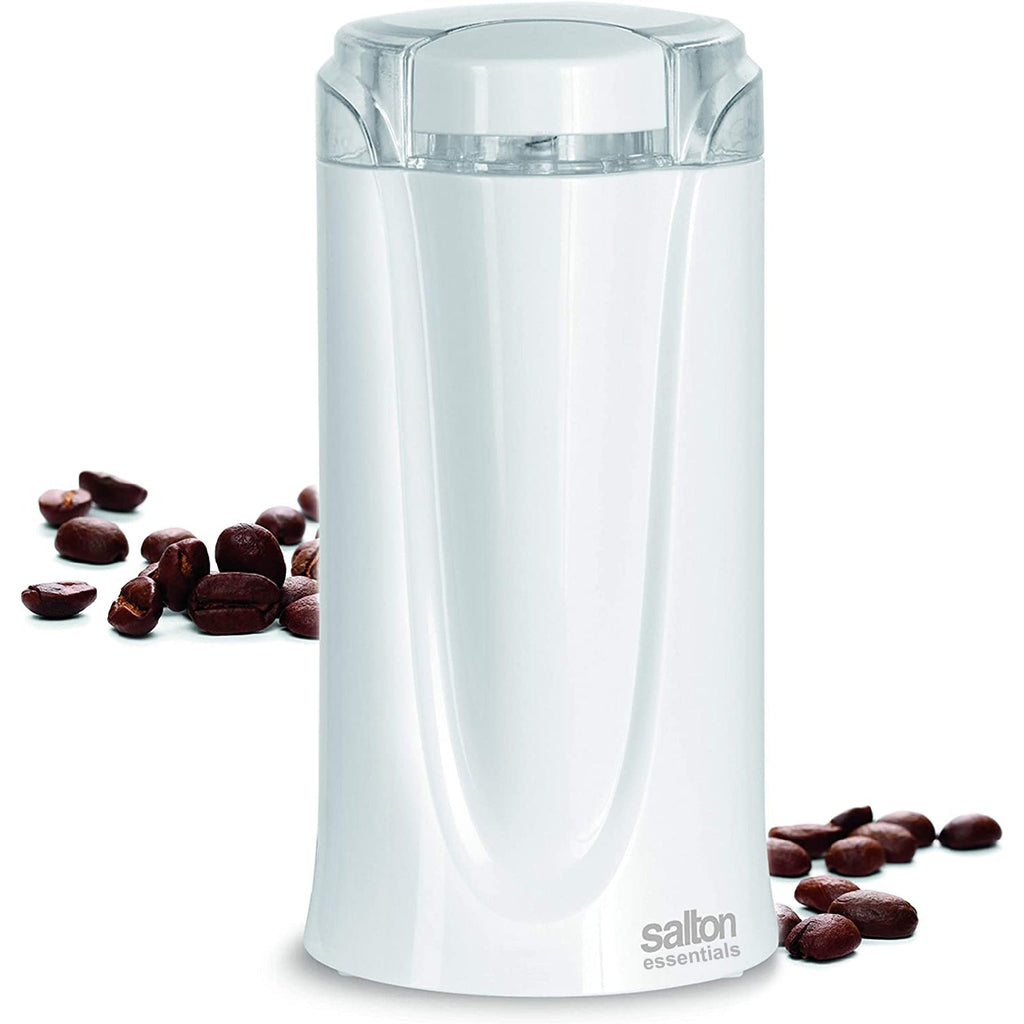 Salton Essentials - Coffee and Spice Grinder, White - - Mounts For Less