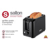 Salton Essentials - Compact Toaster, 2 Slice Capacity, Black - - Mounts For Less