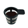 Salton FC1952 2 in 1 Single Serve K-Cups or Coffee filter Basket Coffee Maker Stainless Steel - - Mounts For Less