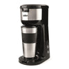 Salton FC1952 2 in 1 Single Serve K-Cups or Coffee filter Basket Coffee Maker Stainless Steel - - Mounts For Less