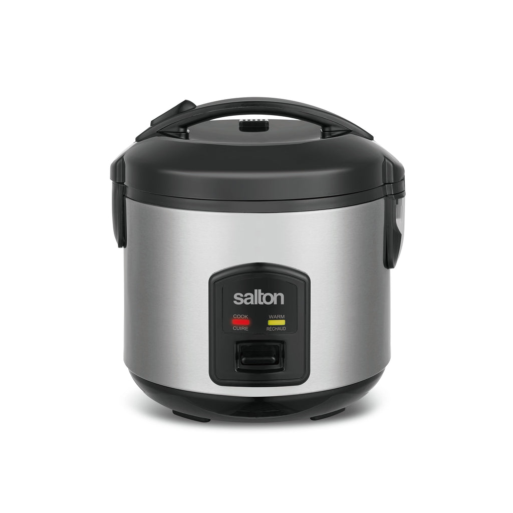 Salton RC2027 Automatic Rice Cooker 8 Cups Stainless Steel - - Mounts For Less