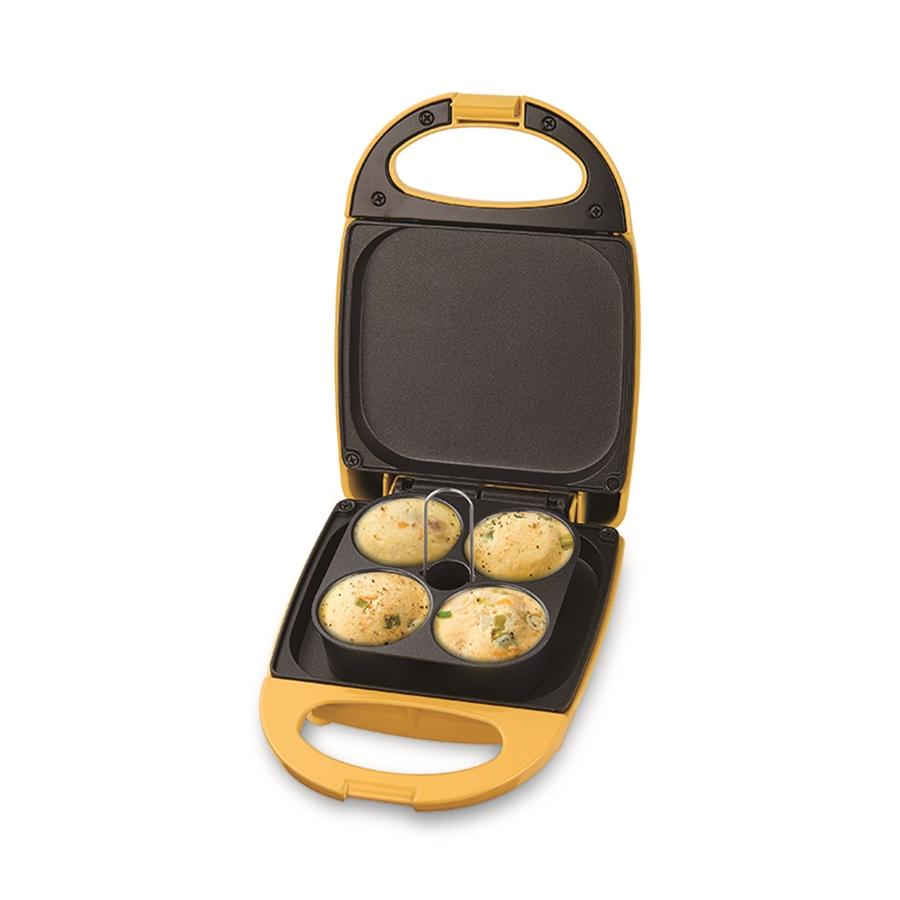 Salton SP2042 - Egg Bite Maker with Removable Non-Stick Tray, Yellow - - Mounts For Less