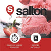 Salton WM1907 Waffle Bowl Maker Red - - Mounts For Less