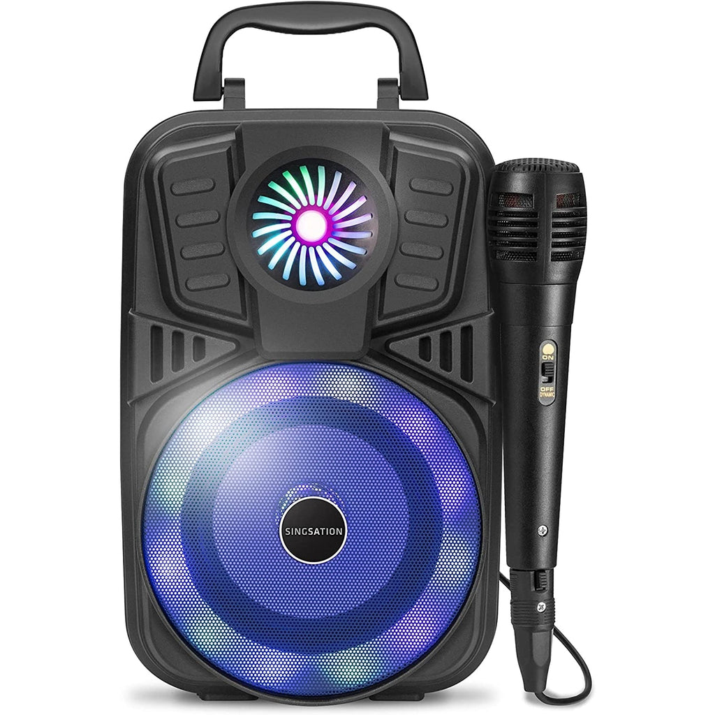 Singsation - Party Vibe Karaoke Party System, Bluetooth, Microphone Included, Black - - Mounts For Less
