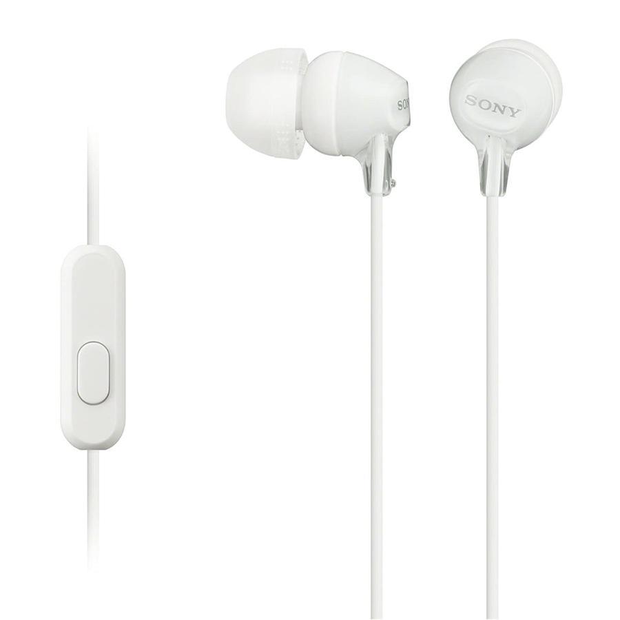 Sony - In-Ear Stereo Headphones with Microphone, White - - Mounts For Less