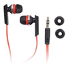 SoundJUNKIE HP-3393 Earphones Black and Red - - Mounts For Less