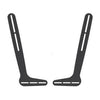 Soundbar bracket to mount above or below TV - Black - - Mounts For Less
