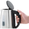 Stafrit - Electric Kettle, 1.7 Liter Capacity, 1500 Watts, Stainless Steel - - Mounts For Less