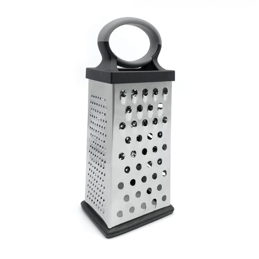 Starfrit - 4-Sided Cheese Grater, Non-Slip Base, Silver - - Mounts For Less