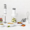 Starfrit - 4-in-1 Hand Blender Set, 10-Speed ??Variable Control, White - - Mounts For Less