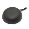 Starfrit - Cast Iron Wok, 12" Diameter, Non-Stick Coating, Black - - Mounts For Less