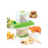 Starfrit - Easy Fries French Fries/Vegetable Cutter, Non-Slip Base, Green - - Mounts For Less