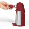Starfrit - Electric Can Opener with Bottle Opener and Knife Sharpener, Red - - Mounts For Less