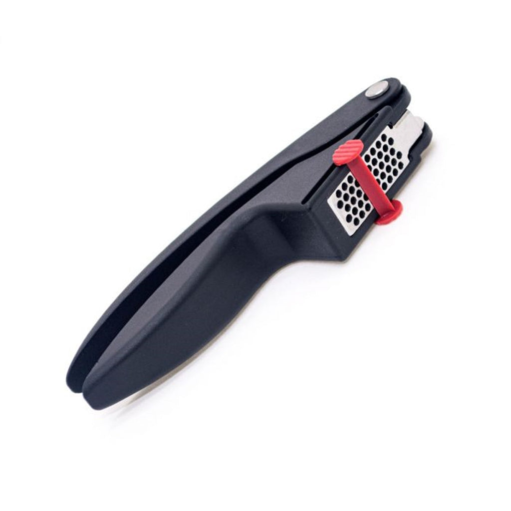 Starfrit - Garlic Press with Scraper and Removable Grid, Black - - Mounts For Less