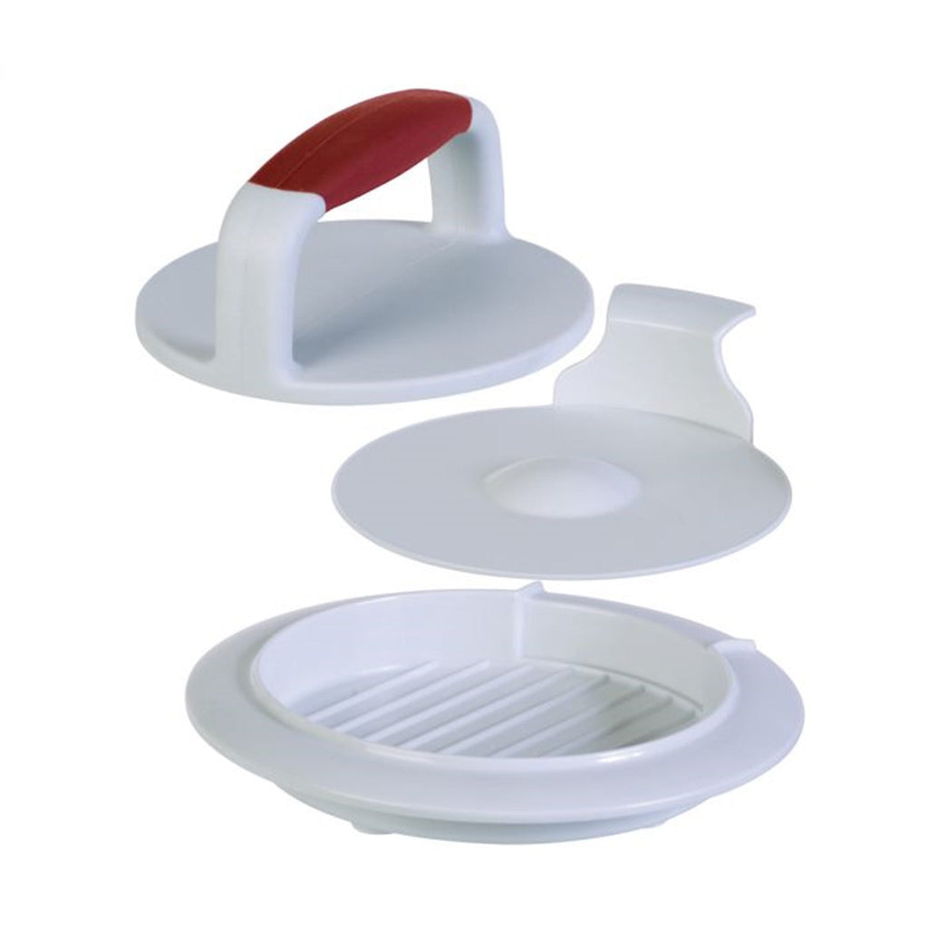 Starfrit - Hamburger Press, Set of 3 Pieces, White - - Mounts For Less