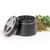 Starfrit - Herb and Spice Grinder, Magnetic Lid, Black - - Mounts For Less