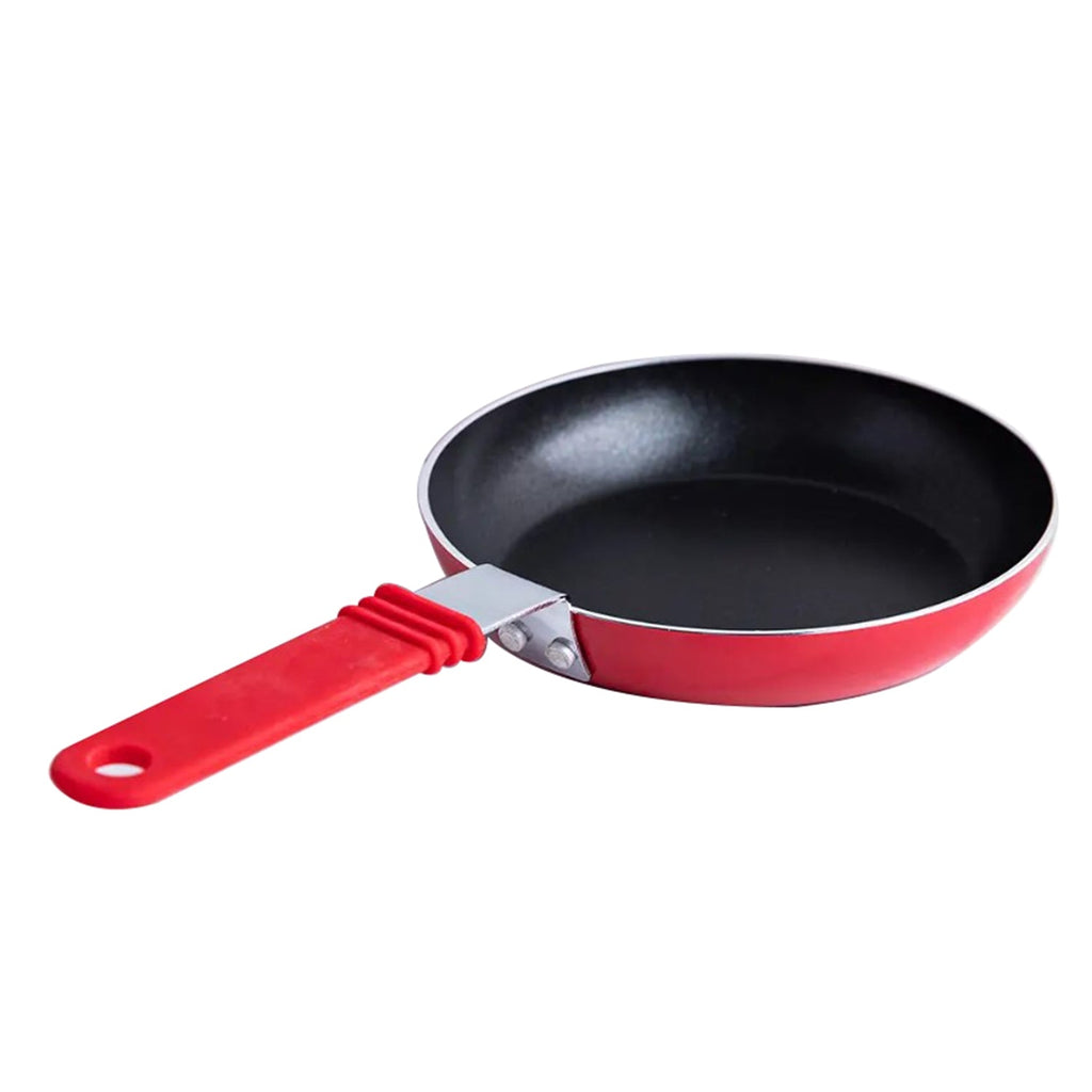 Starfrit - Mini Aluminum Egg Pan, 5.5" Diameter, Red - - Mounts For Less