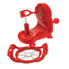 Starfrit - Pro Peeler Apple Peeler, Non-Slip Suction Base, Red - - Mounts For Less