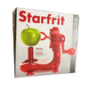Starfrit - Pro Peeler Apple Peeler, Non-Slip Suction Base, Red - - Mounts For Less