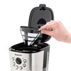 Starfrit - Programmable Electric Coffee Maker, 12 Cup Capacity, 900 Watts, Stainless Steel - - Mounts For Less