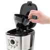 Starfrit - Programmable Electric Coffee Maker, 12 Cup Capacity, 900 Watts, Stainless Steel - - Mounts For Less