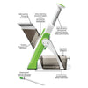 Starfrit - Pump'N'Slice French Fries/Vegetable Cutter, Cut into Sticks, Dice or Slice, Green - - Mounts For Less