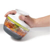 Starfrit - Rotary Base Chopper, 3 Stainless Steel Blades, Green - - Mounts For Less