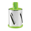 Starfrit - Rotary Grater, 3 Interchangeable Barrels, Suction Cup Base, Green - - Mounts For Less