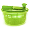 Starfrit - Salad Spinner, 4 Liter Capacity, Ergonomic Handle, Green - - Mounts For Less