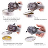 Starfrit - Sécurimax Manual Can Opener, No Sharp Edge, Silver - - Mounts For Less