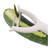 Starfrit - Set of 2 Super Sharp Peelers, Stainless Steel Blade, White - - Mounts For Less