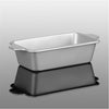 Starfrit - Set of 2 The Rock Wave Bread Baking Pan, 5" x 9", Carbon Steel - - Mounts For Less