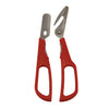 Starfrit - Shellfish Scissors, Detachable Stainless Steel Blades, Red - - Mounts For Less