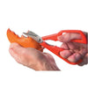 Starfrit - Shellfish Scissors, Detachable Stainless Steel Blades, Red - - Mounts For Less