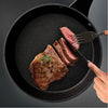 Starfrit - The Rock Diamond Frying Pan, 9.5" Diameter, Nonstick and Scratch Resistant, Black - - Mounts For Less